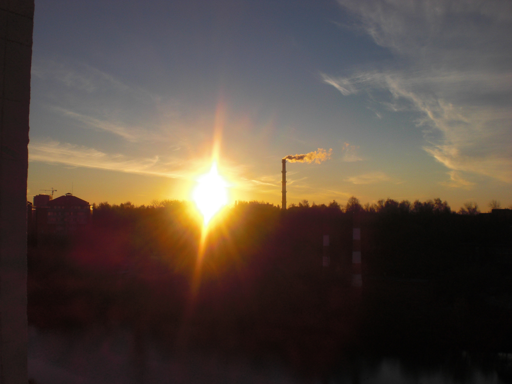 CASIO EX-Z80 sample photo. Morning from my house photography