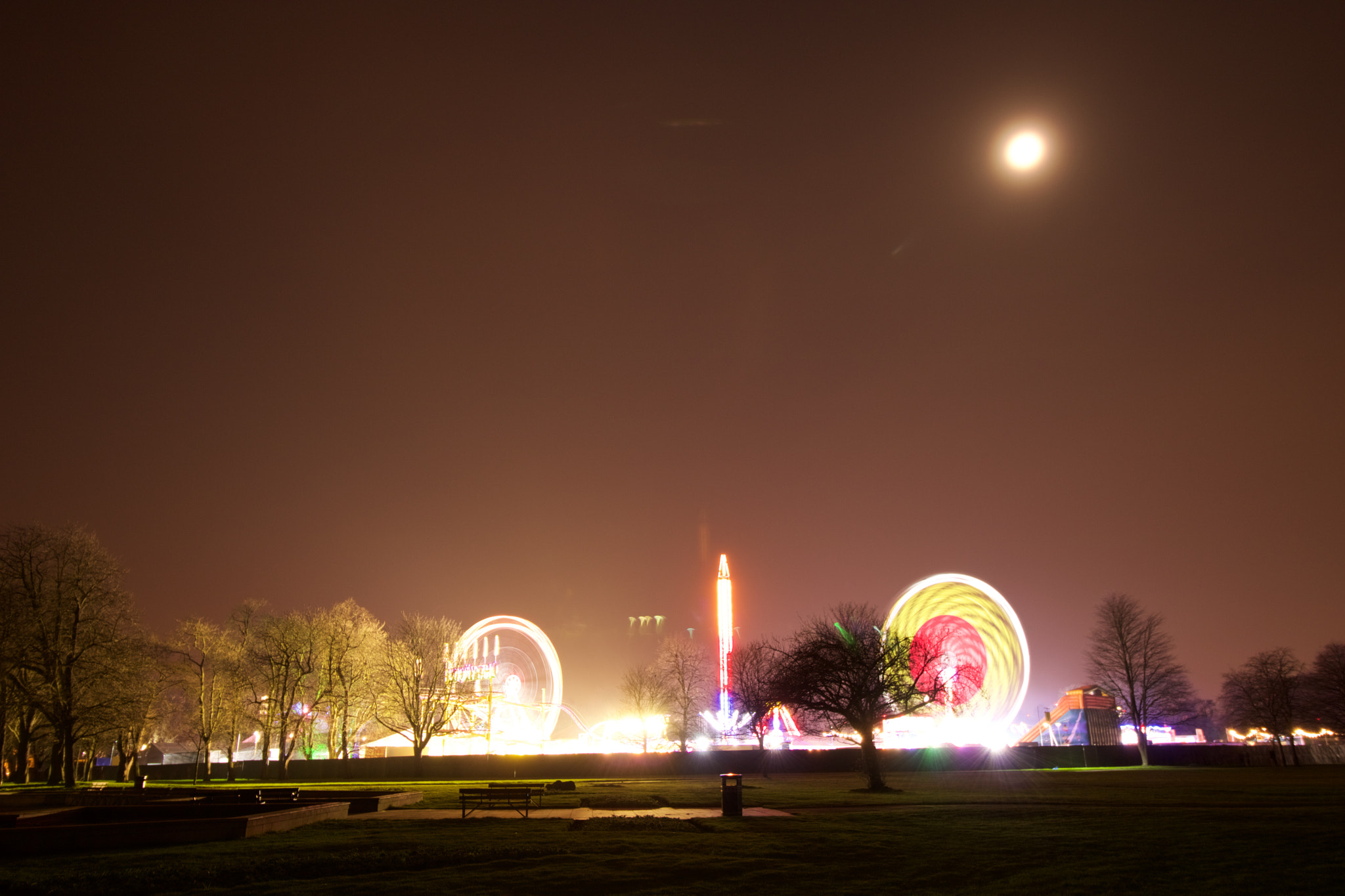 Canon EF-S 10-18mm F4.5–5.6 IS STM sample photo. Lights of winterville (unedited) photography