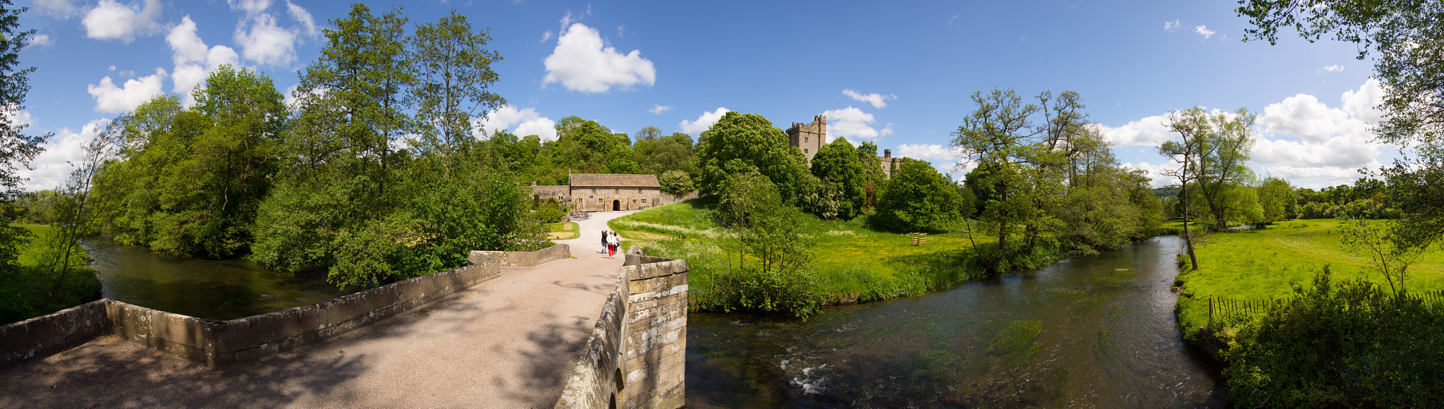 Sony SLT-A65 (SLT-A65V) sample photo. River wye and haddon hall photography