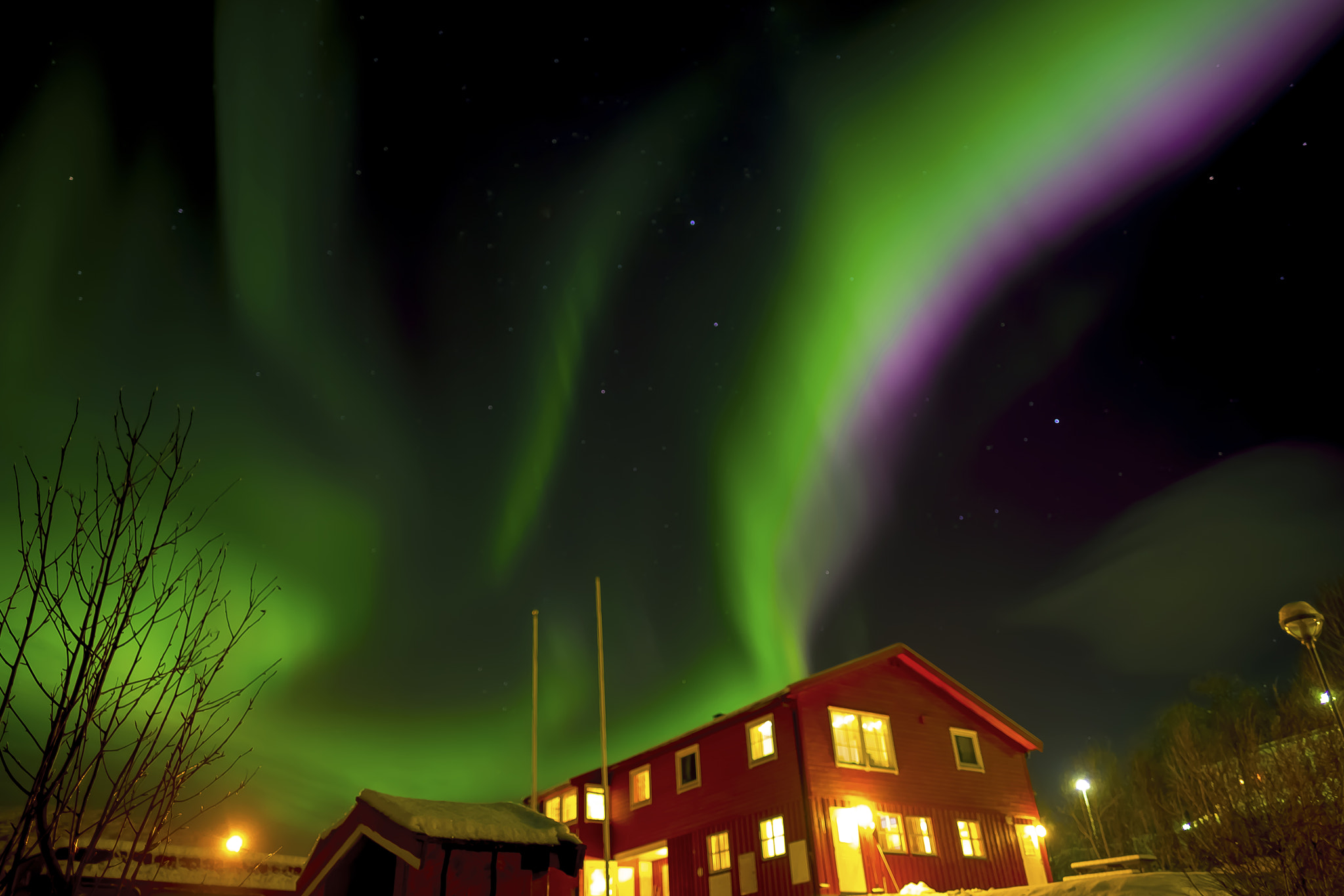 Fujifilm X-E2 + Fujifilm XF 16mm F1.4 R WR sample photo. Northernlights photography