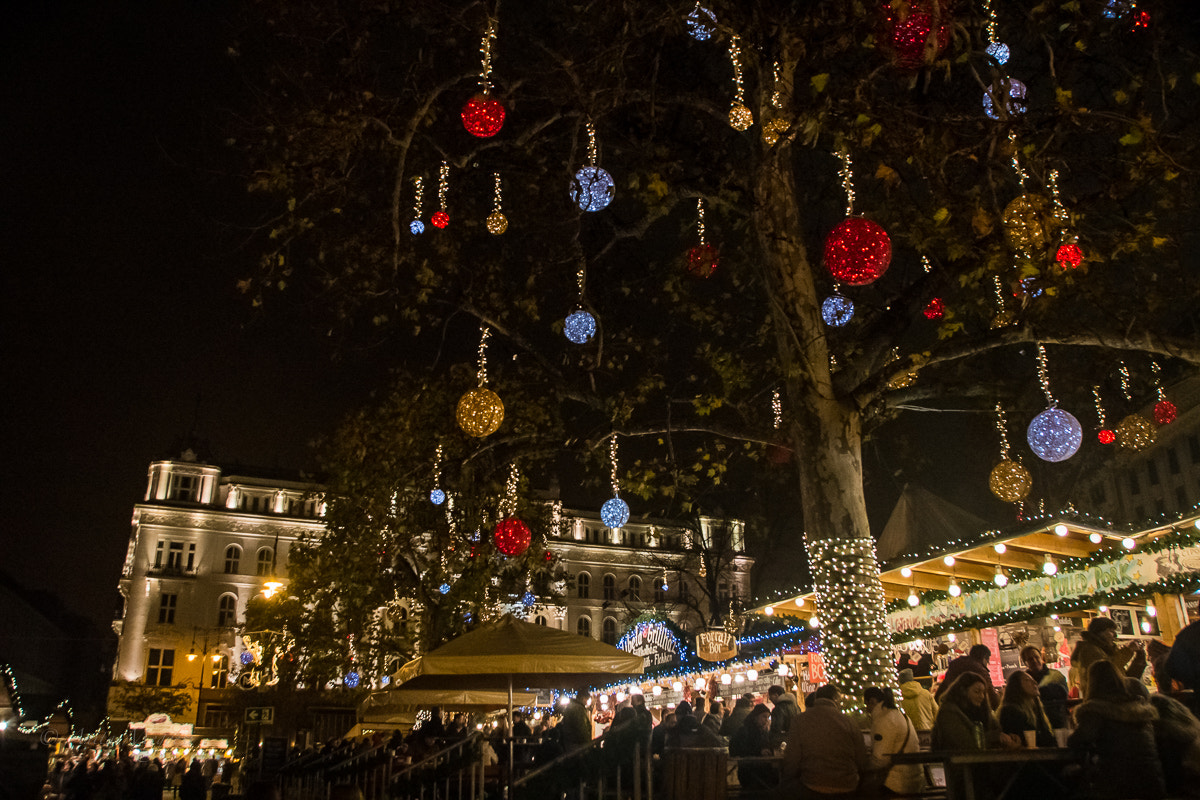 Nikon D610 + Nikon PC-E Nikkor 24mm F3.5D ED Tilt-Shift sample photo. Christmassy! photography