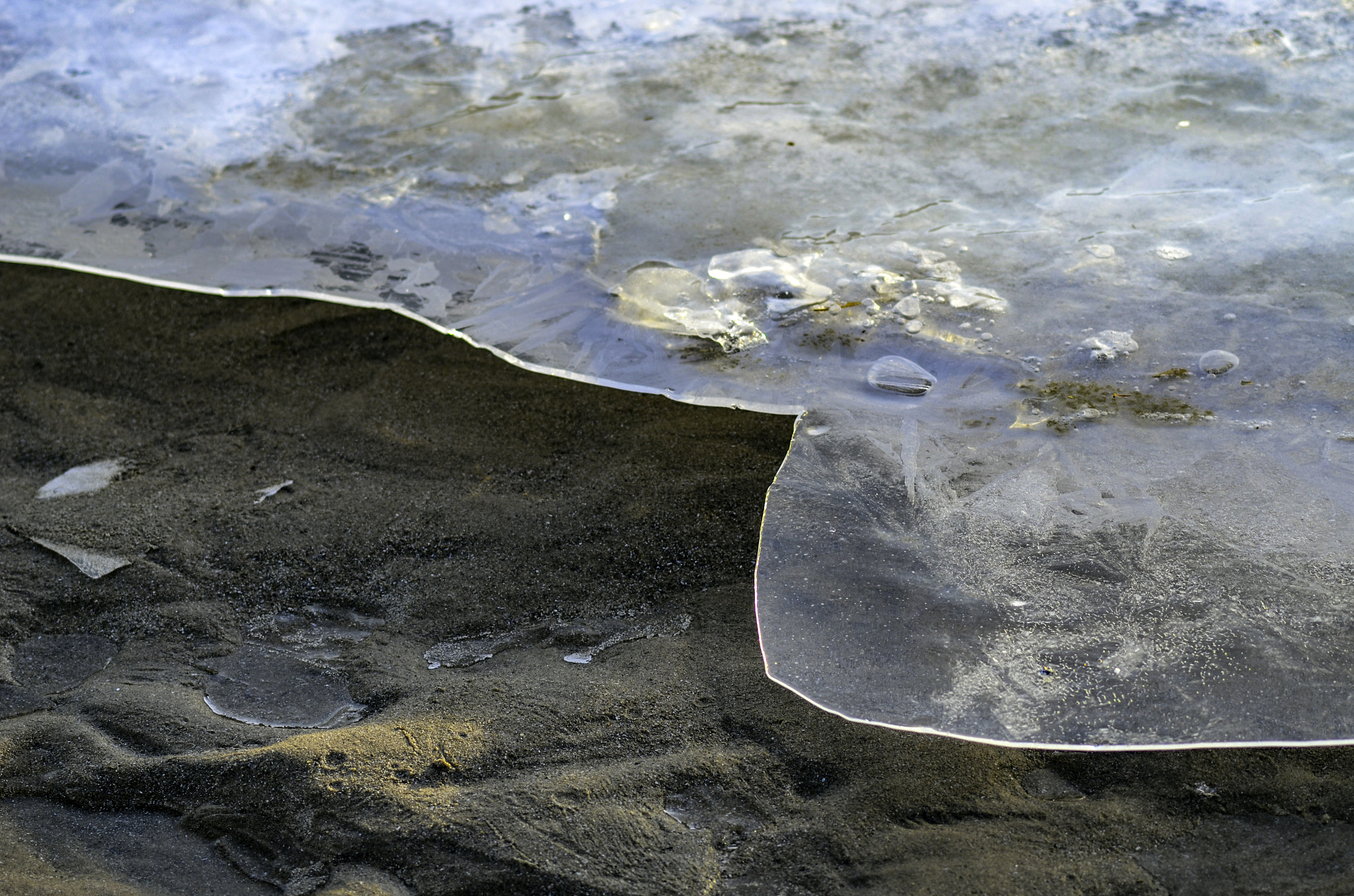 Nikon D7000 + AF Micro-Nikkor 105mm f/2.8 sample photo. Ice shelf photography