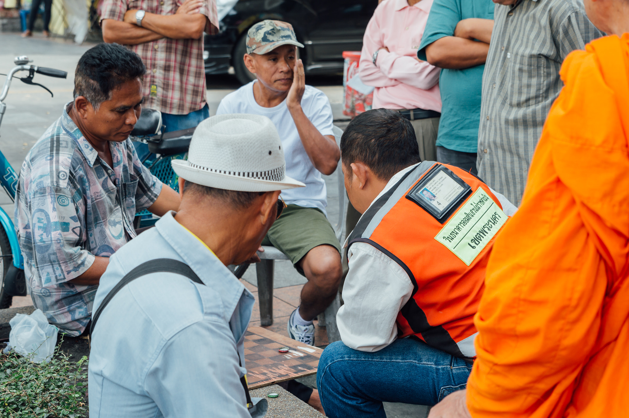 Tamron SP 24-70mm F2.8 Di VC USD sample photo. Bangkok, street game photography