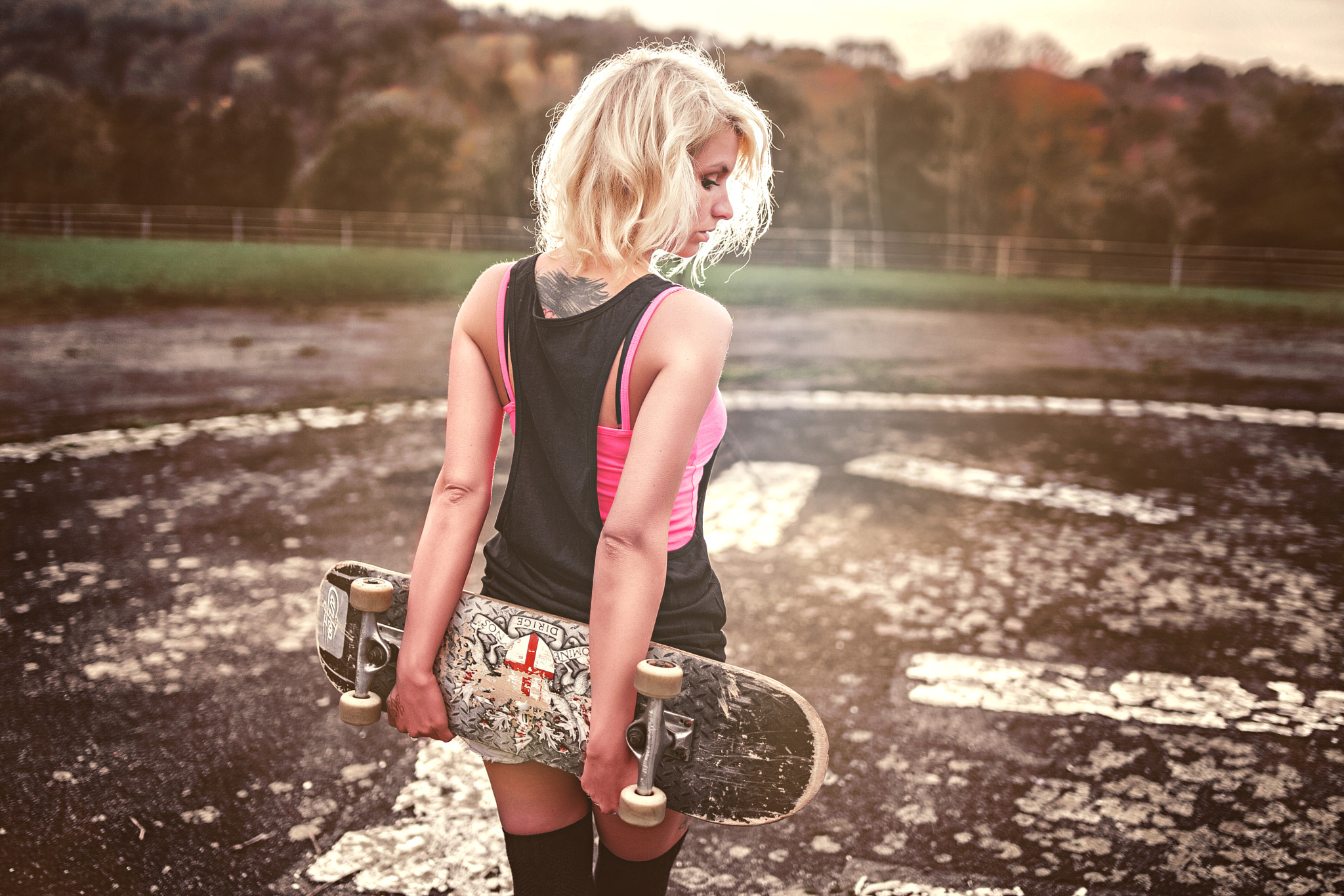 Tamron SP 35mm F1.8 Di VC USD sample photo. Skatergirl photography