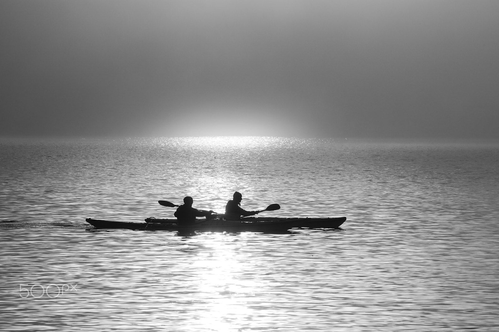 Canon EF-S 55-250mm F4-5.6 IS sample photo. Foggy sunset photography