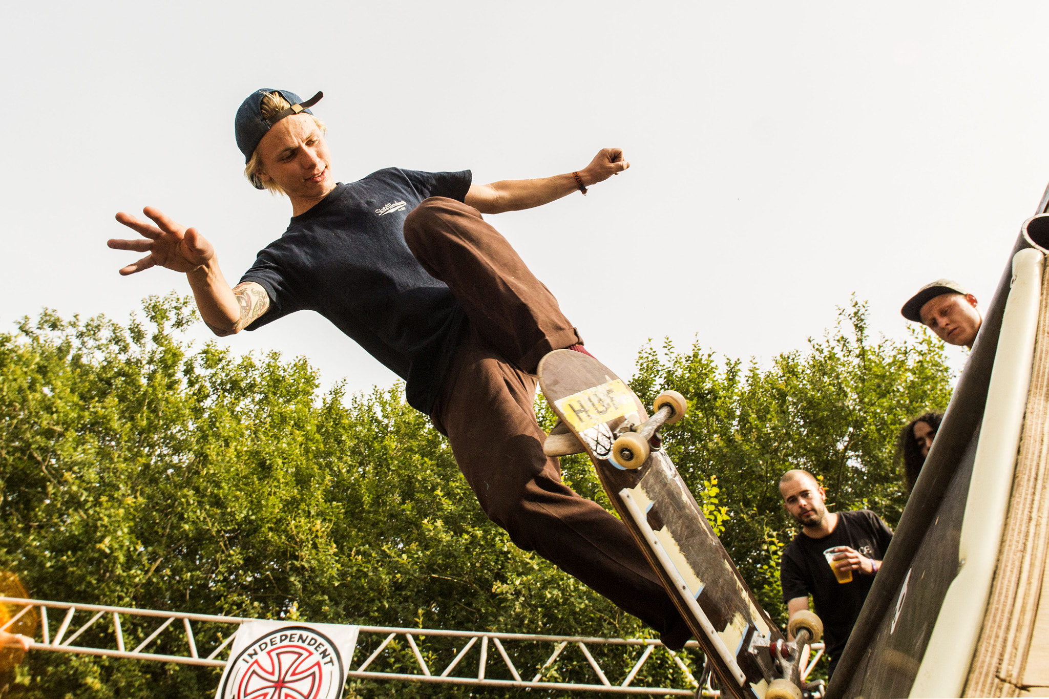 Sigma 14mm f/2.8 EX Aspherical HSM sample photo. Skating foto peter kirkegaard photography