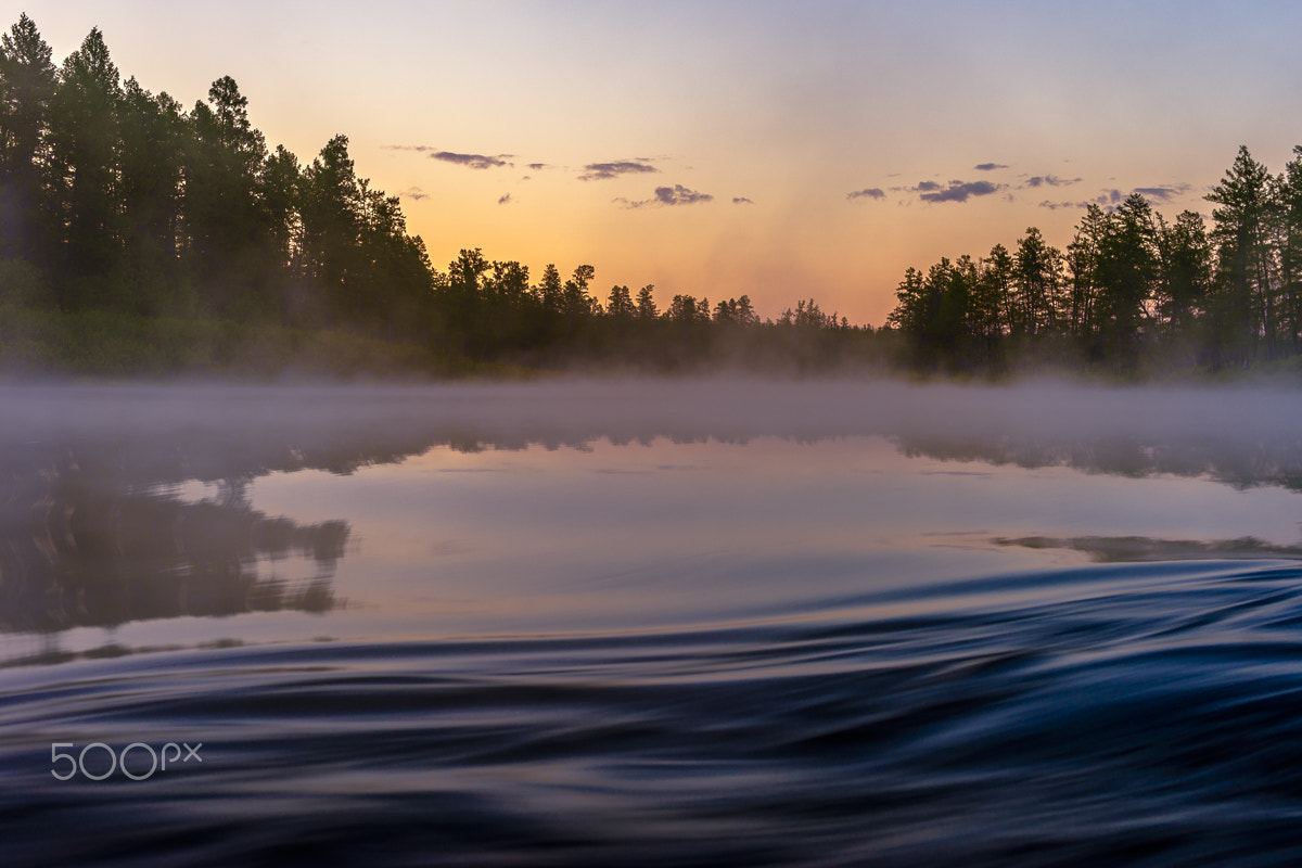 Sony Planar T* 50mm F1.4 ZA SSM sample photo. Foggy river photography
