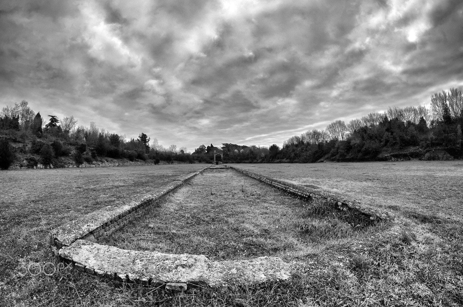 Nikon D300S + Samyang 8mm F3.5 Aspherical IF MC Fisheye sample photo. Circus of maxentius photography