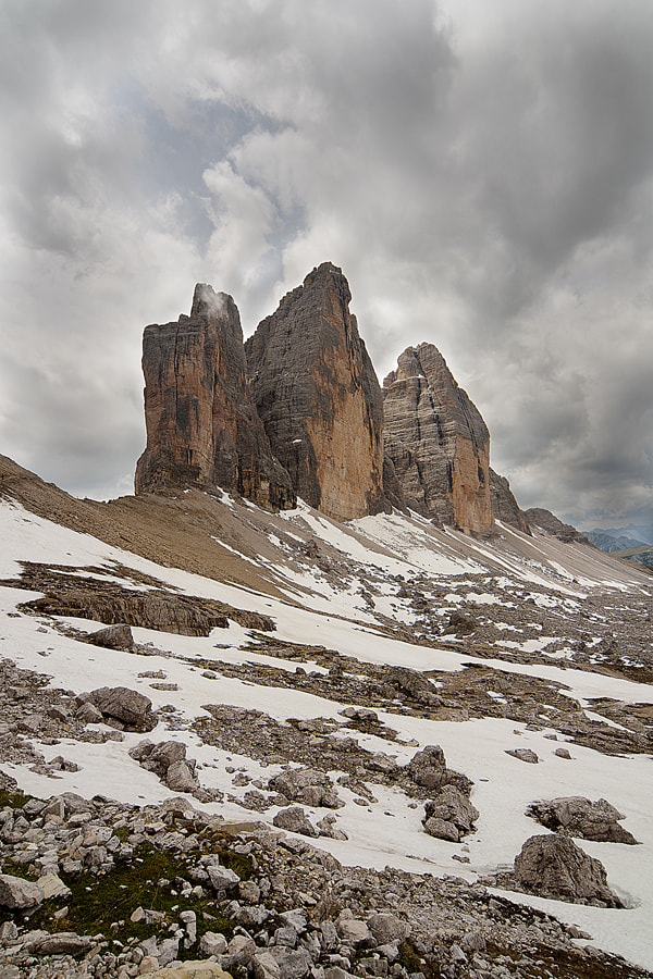 Sigma 12-24mm F4.5-5.6 EX DG Aspherical HSM sample photo. Tre cime di lavaredo photography