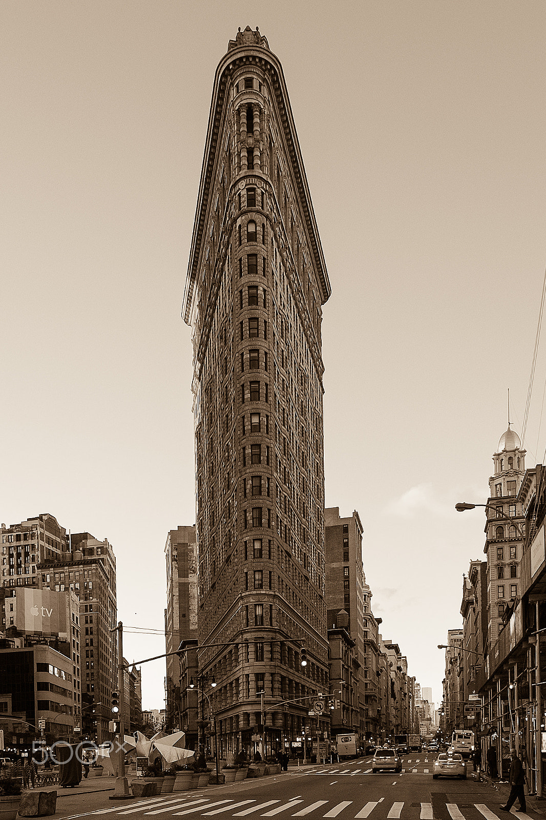 ZEISS Touit 12mm F2.8 sample photo. Flatiron building nyc photography