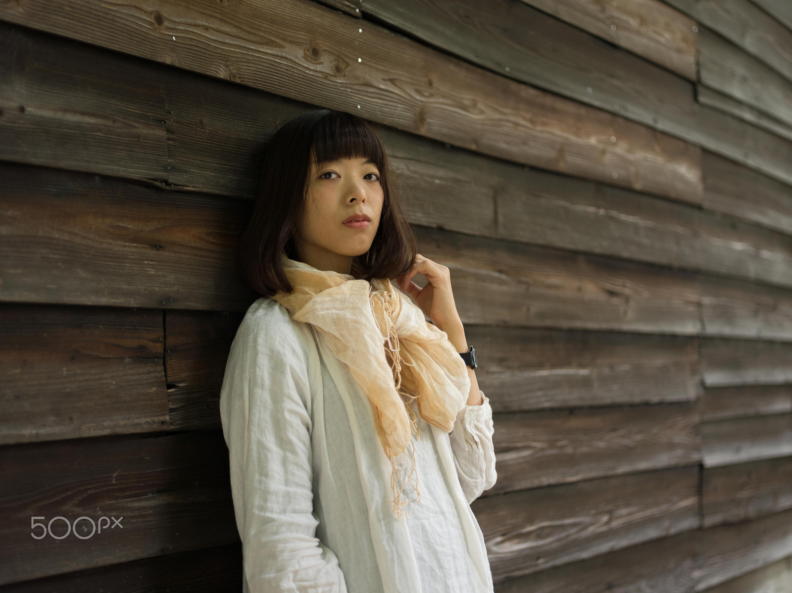 Pentax 645D + smc PENTAX-FA645 75mm F2.8 sample photo. Osaka girl photography