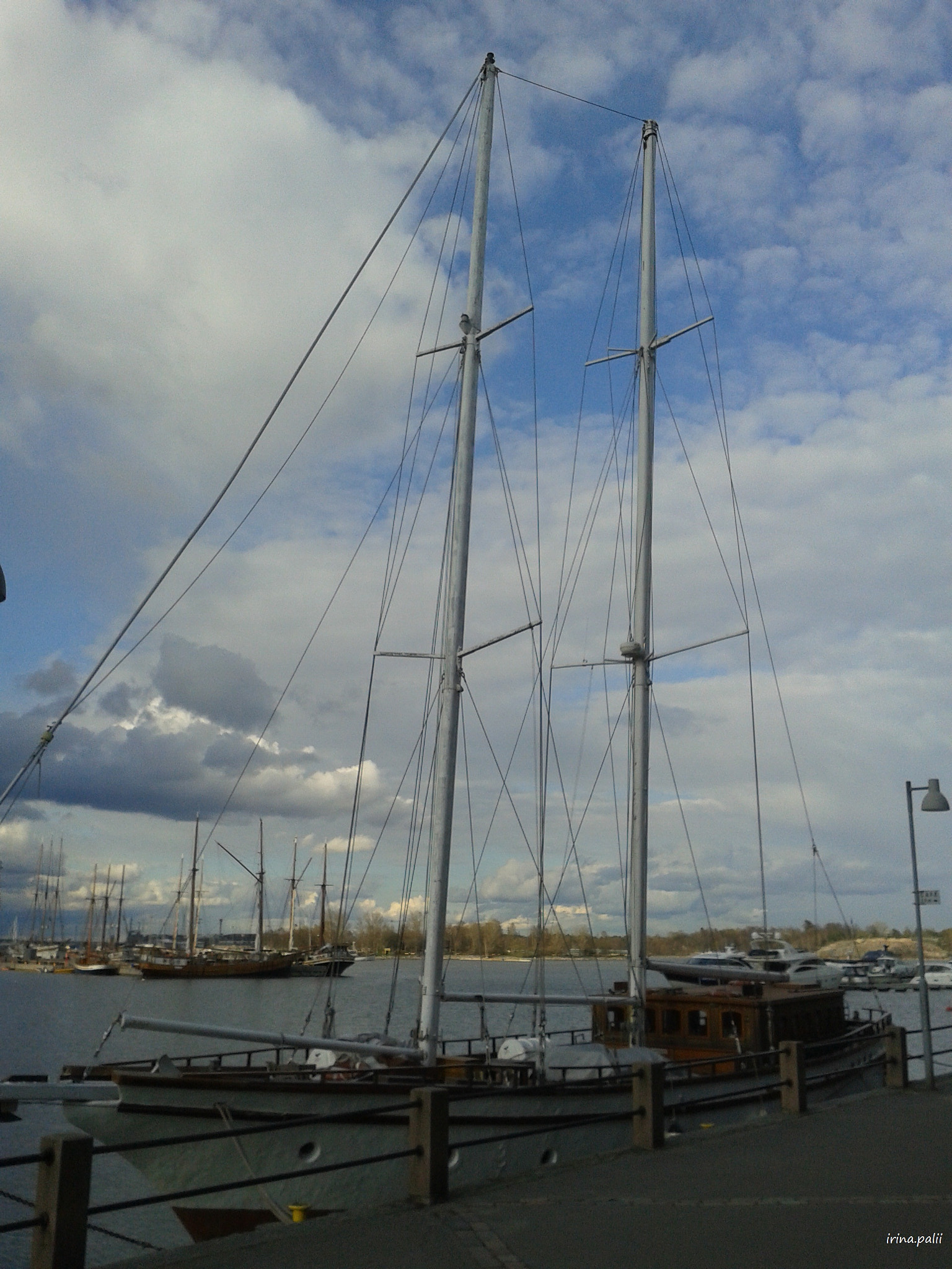 Samsung Galaxy Ace Duos sample photo. Helsinki sailing boats photography