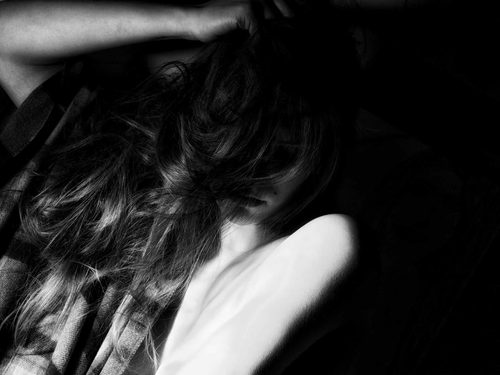 Olympus E-30 sample photo. Cheveux photography