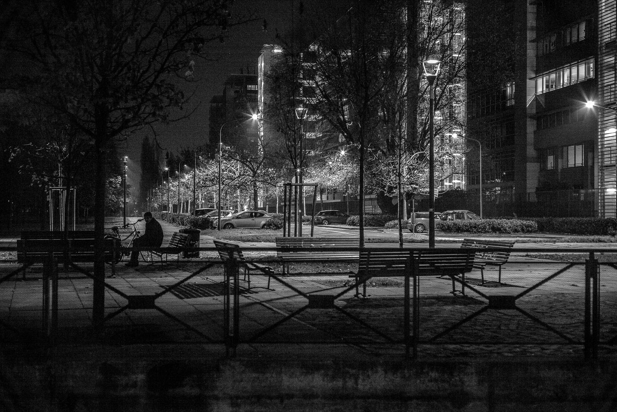 Summicron-M 1:2/50 sample photo. City lights #11 photography