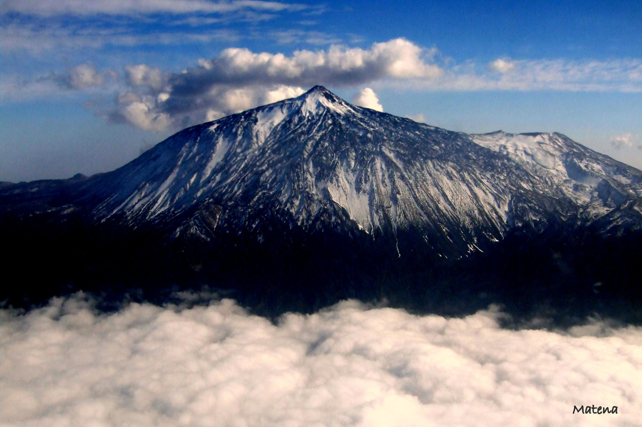 Fujifilm FinePix E900 sample photo. Teide vocano -canary islands photography