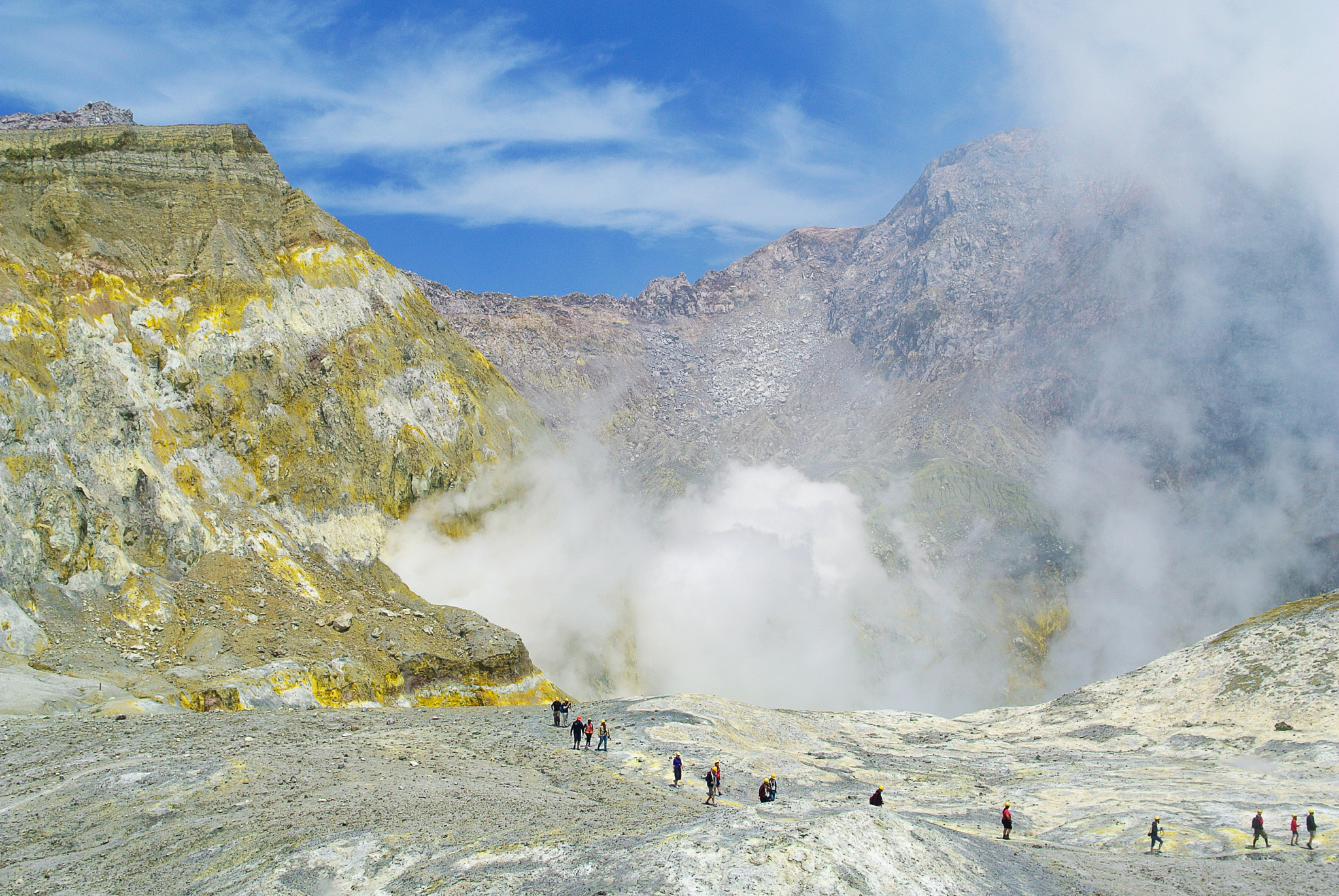 Nikon 1 V1 + Nikon 1 Nikkor 18.5mm F1.8 sample photo. White island volcano - new zealand - guided tour photography