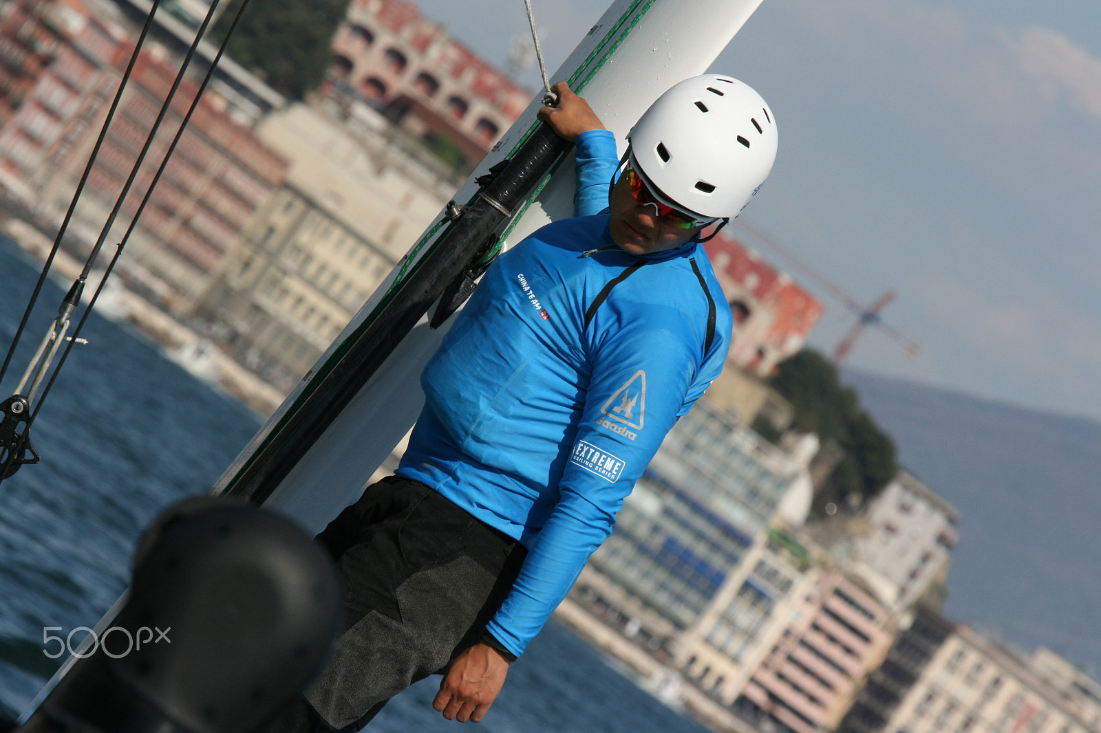 Canon EF 70-200mm F4L IS USM sample photo. American s  cup napoli photography