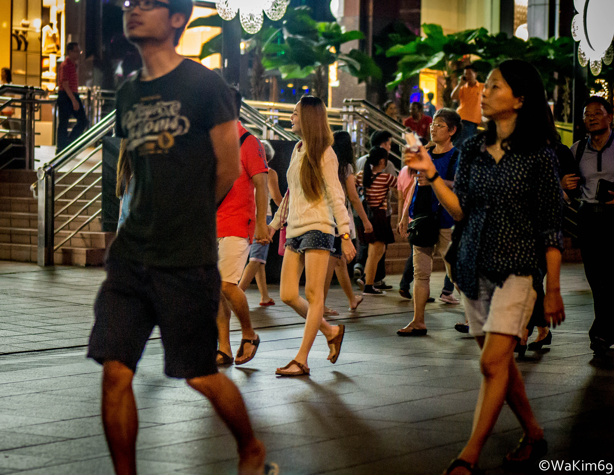 Panasonic Lumix DMC-G5 sample photo. Loved the way she walks... photography