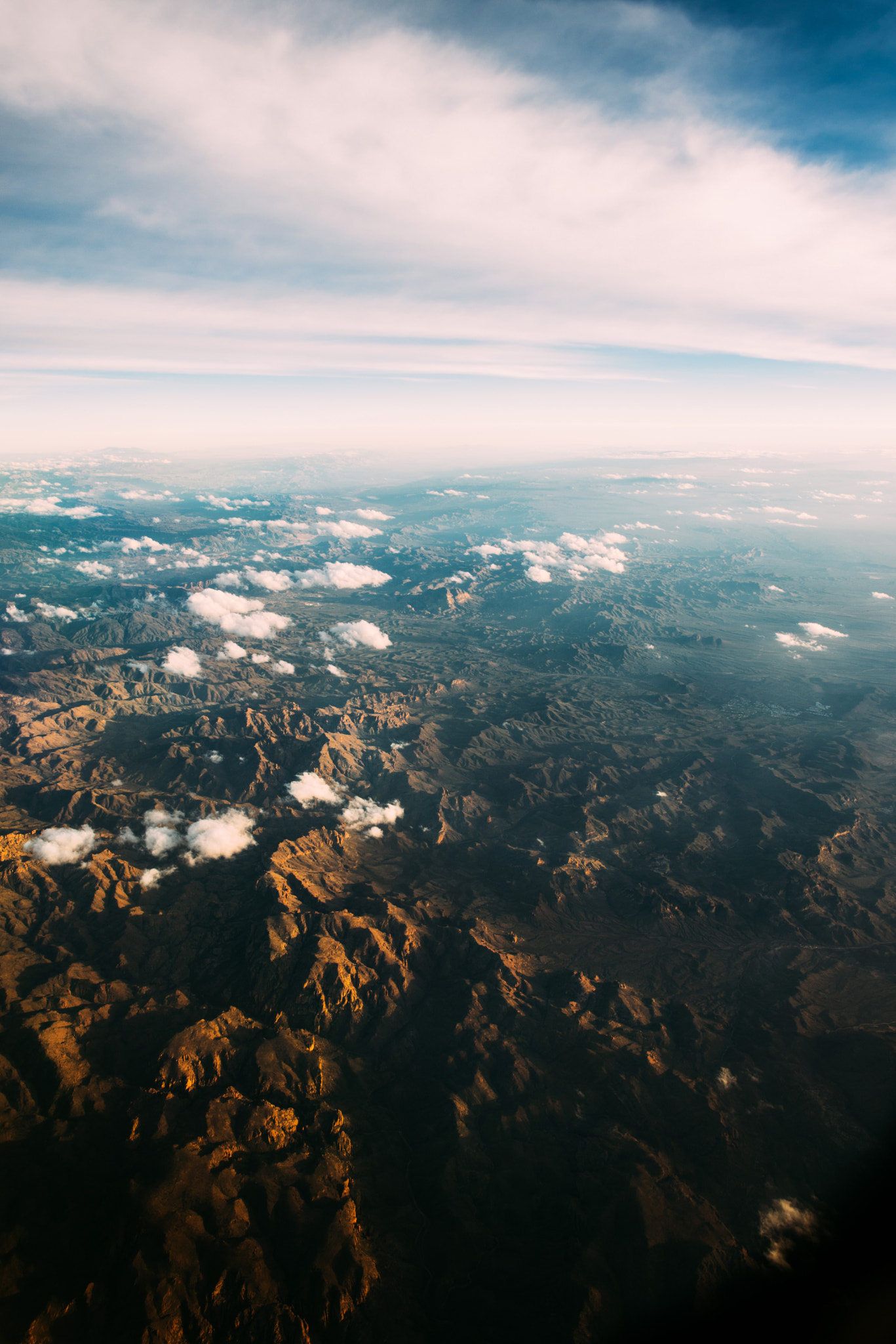 Nikon D600 + Nikon AF-S Nikkor 24mm F1.4G ED sample photo. Flying over mountains near arizona photography