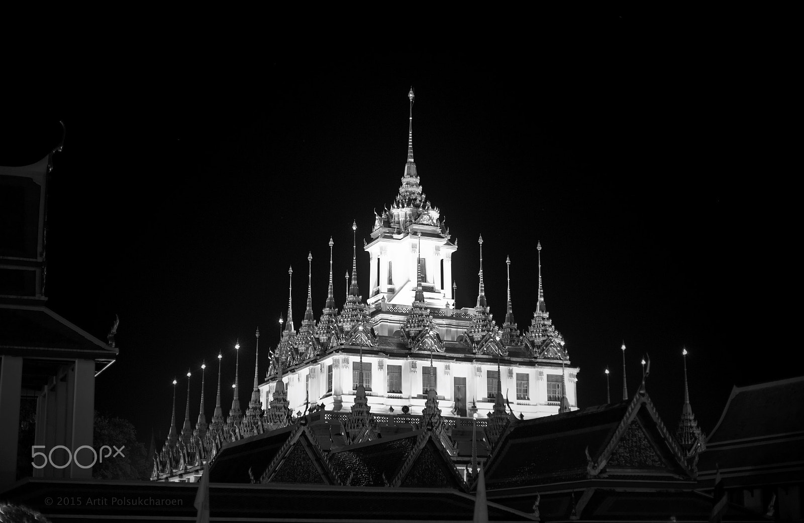 Nikon Df + AF Nikkor 50mm f/1.8 sample photo. Rachanadda temple photography