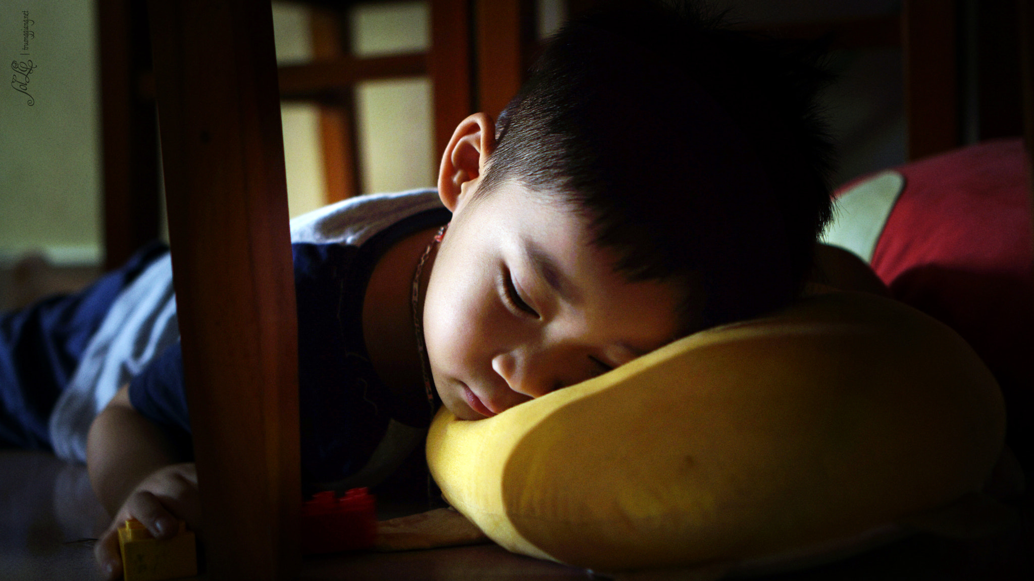Sony Alpha NEX-7 + Sony E 35mm F1.8 OSS sample photo. Sleep under table photography