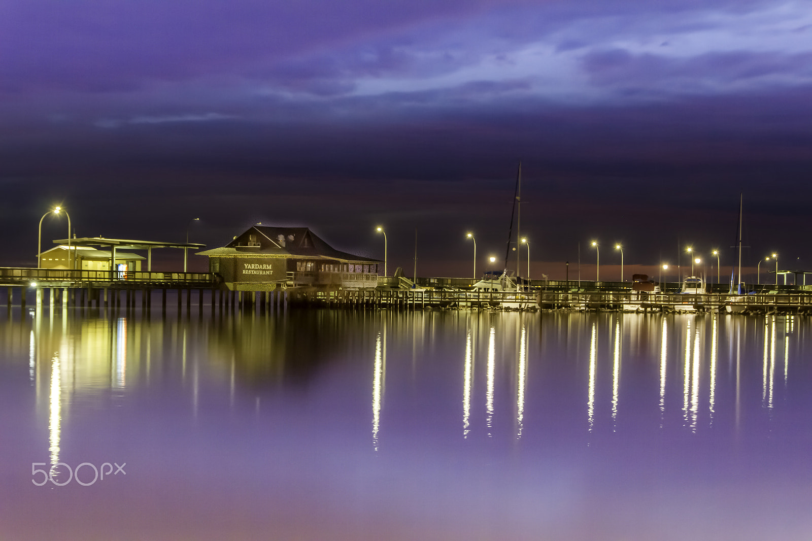 Sigma 18-250mm F3.5-6.3 DC OS HSM sample photo. A long exposure pier view photography
