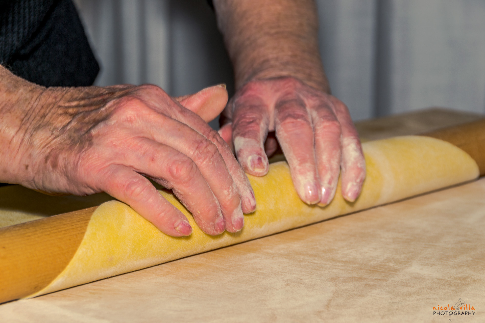 Sigma 18-250mm F3.5-6.3 DC OS HSM sample photo. Making pasta photography