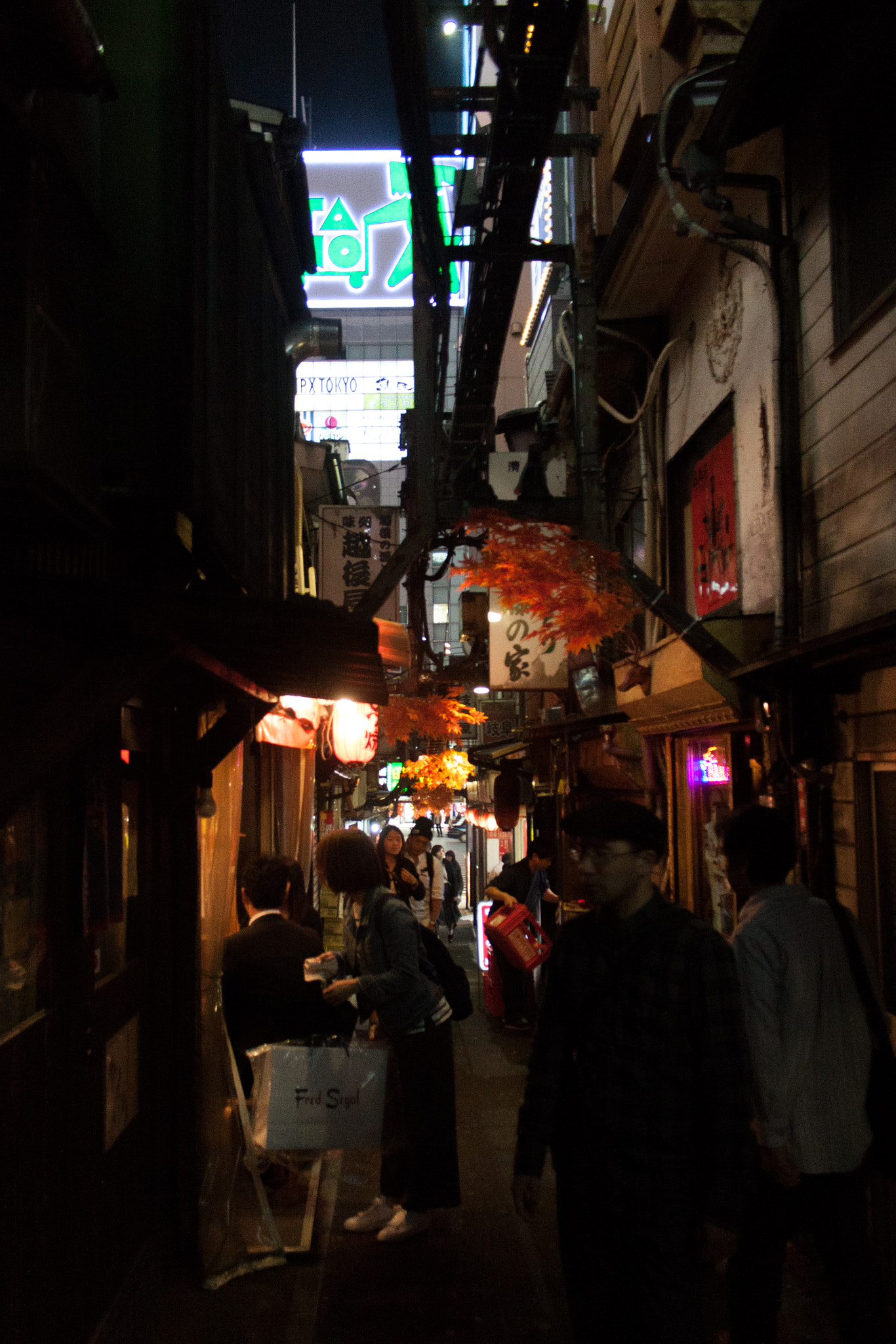 Canon EF-S 18-55mm F3.5-5.6 sample photo. Shinjuku photography