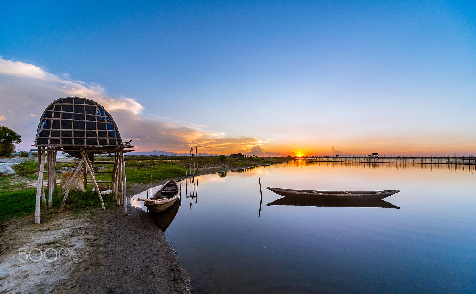 Sigma 12-24mm F4.5-5.6 EX DG Aspherical HSM sample photo. Lagoon sunset photography