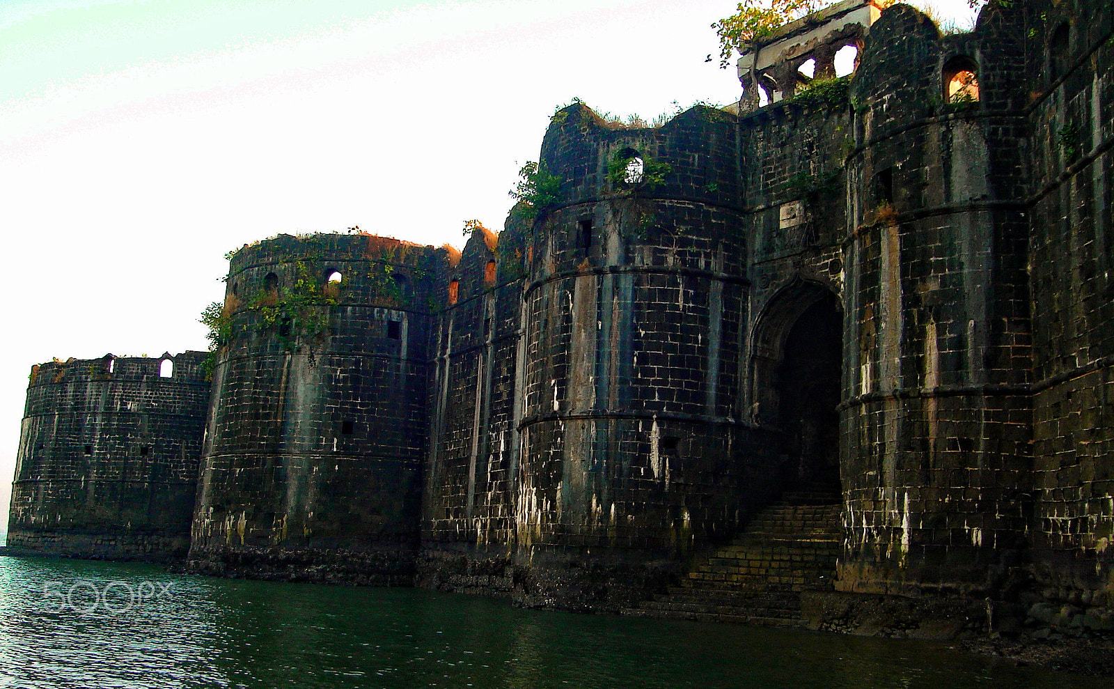 Sony DSC-S40 sample photo. Janjira fort photography