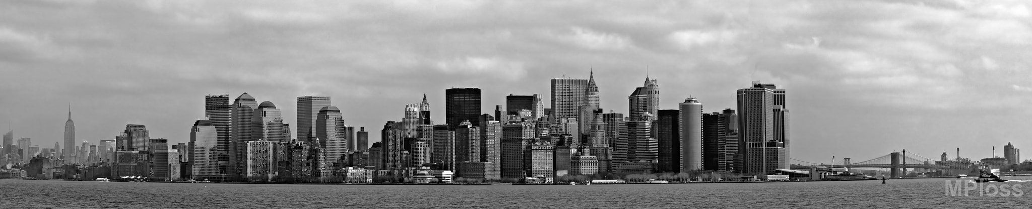 Canon EOS 30D + Canon EF 70-300mm F4-5.6 IS USM sample photo. View to manhattan island photography
