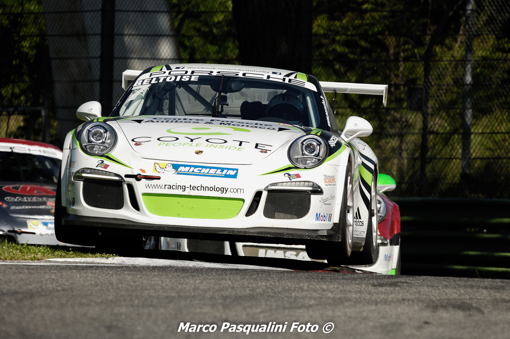 Nikon D2Xs sample photo. Porsche carrera cup france (imola 17-18/05/2014) photography