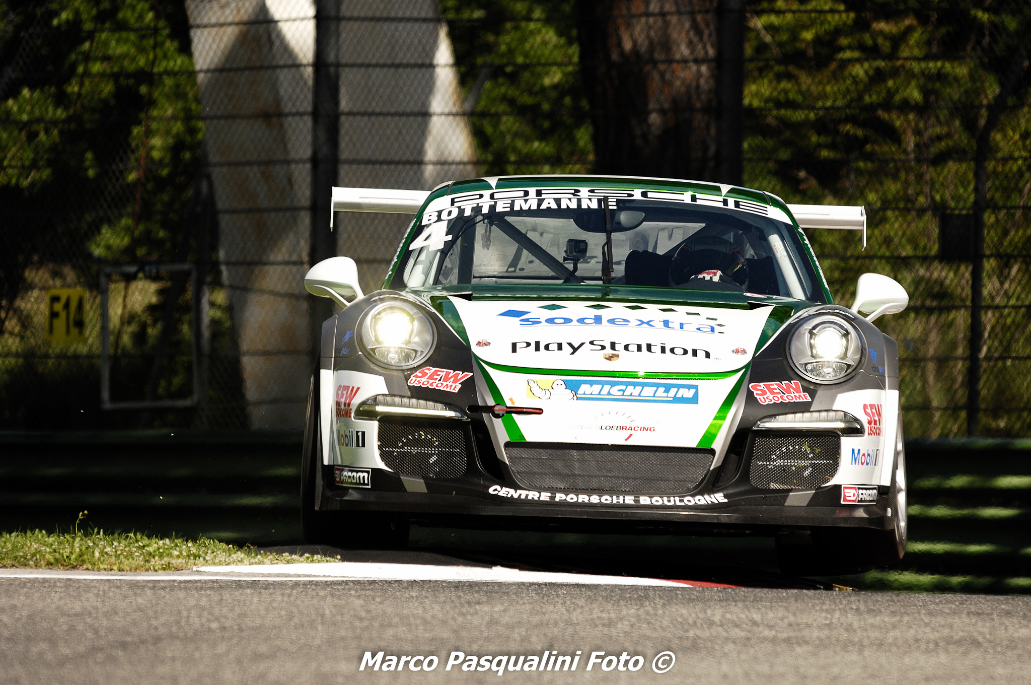 Nikon D2Xs sample photo. Porsche carrera cup france (imola 17-18/05/2014) photography