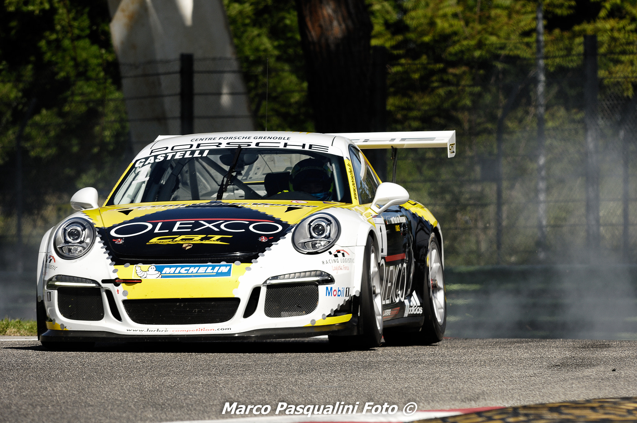 Nikon D2Xs sample photo. Porsche carrera cup france (imola 17-18/05/2014) photography