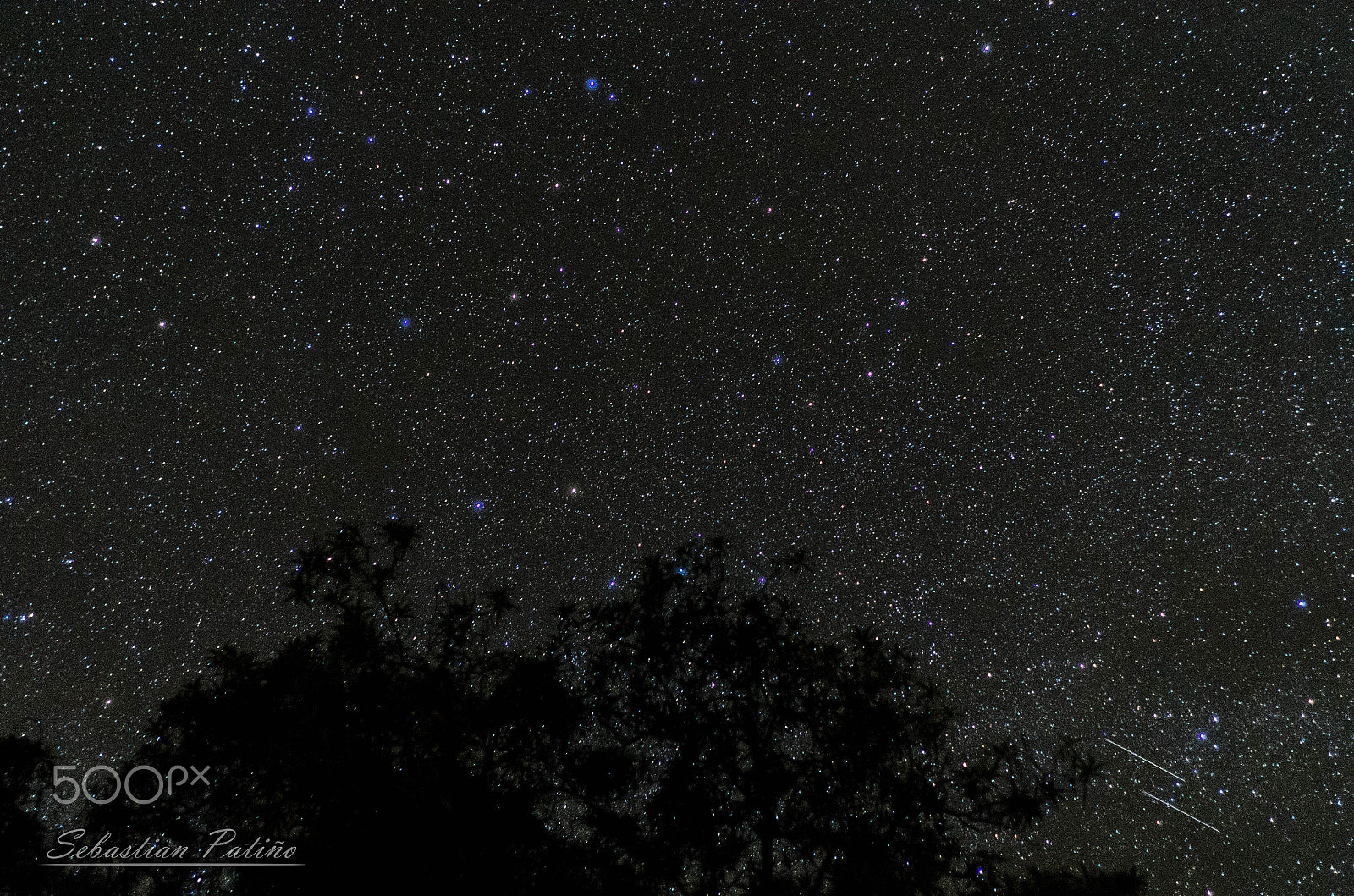 Nikon D5100 + Nikon AF Nikkor 50mm F1.8D sample photo. Stars in the night photography
