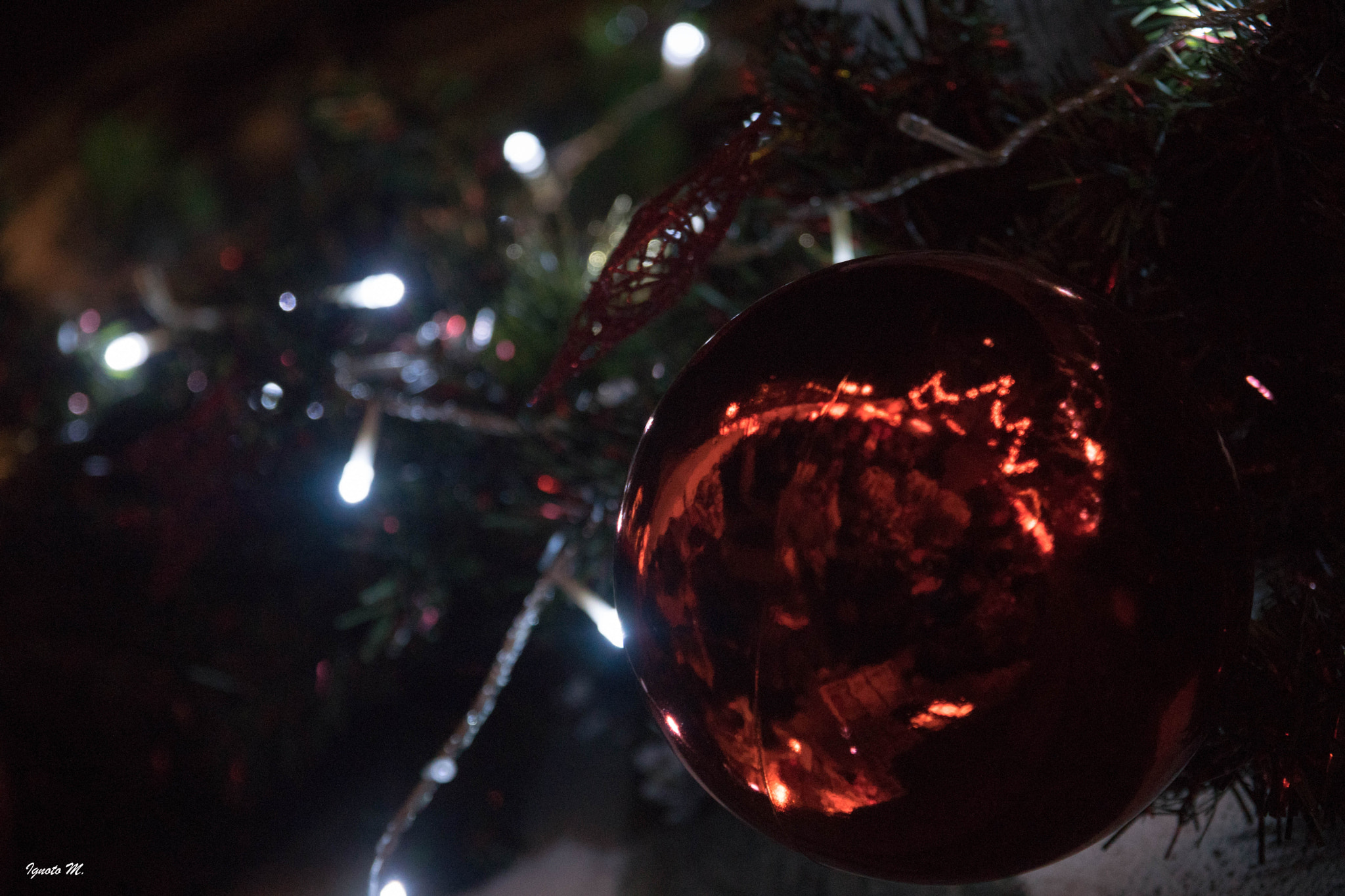 Sigma 17-70mm F2.8-4 DC Macro HSM sample photo. La boule de noël photography