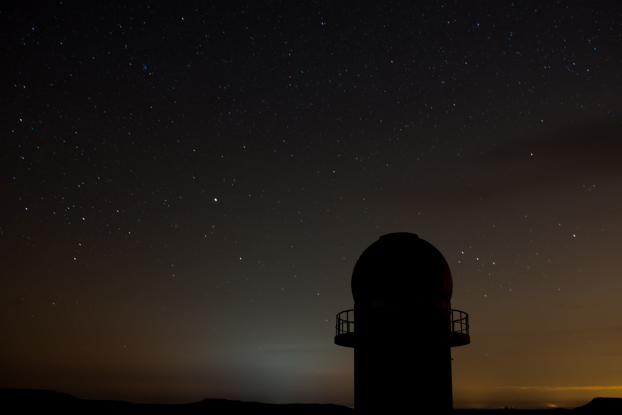 Sigma 24-70mm F2.8 EX DG HSM sample photo. Small telescope dome at kottamia observatory photography