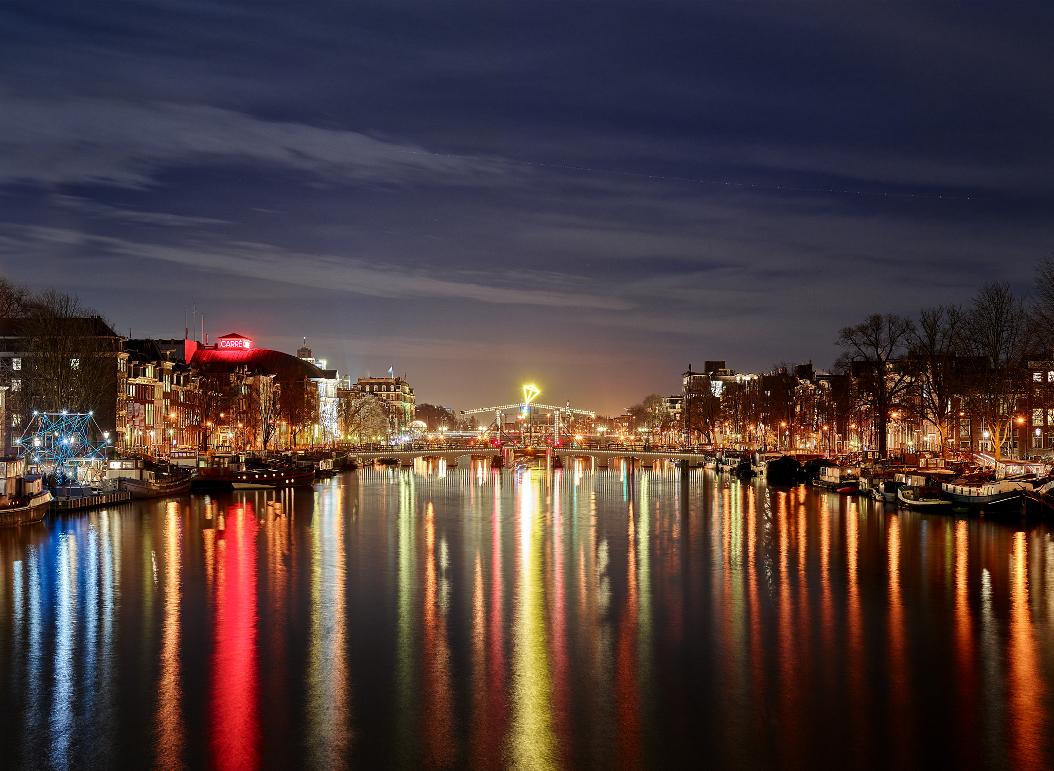 Schneider LS 80mm f/2.8 sample photo. Amsterdam by night photography