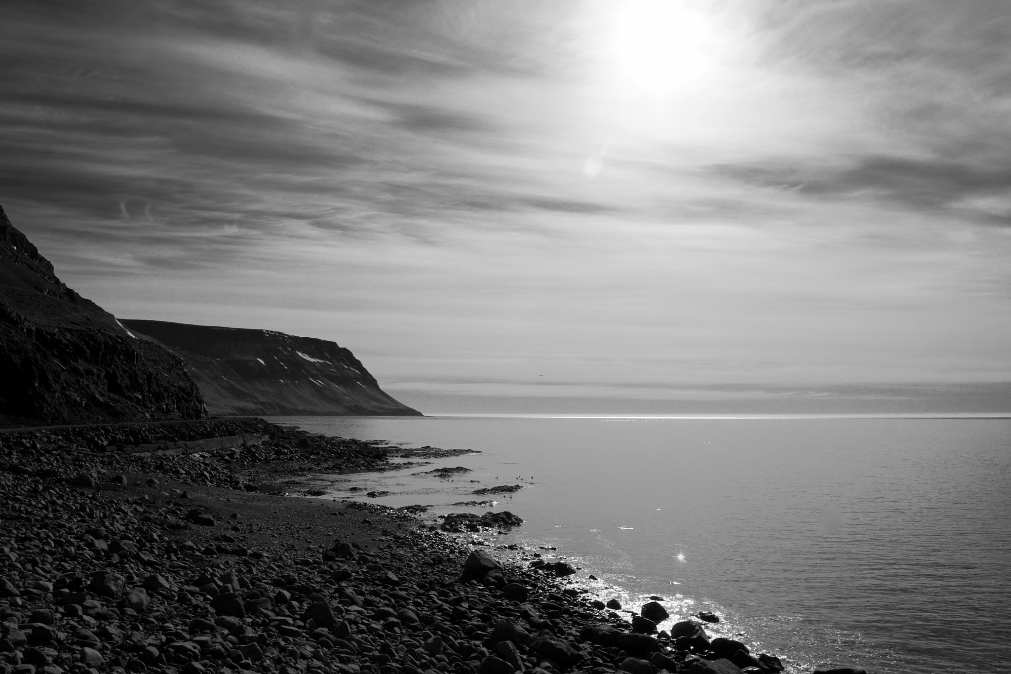 Sony DT 18-55mm F3.5-5.6 SAM II sample photo. Islandic coast photography