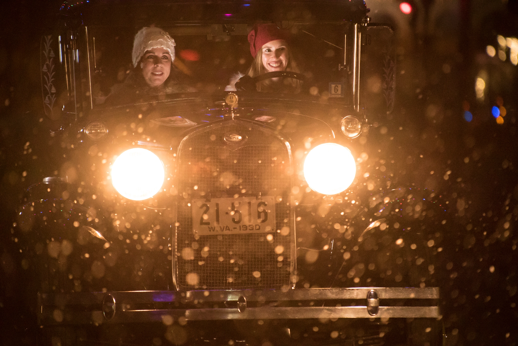 Sony a7S II + Sony DT 50mm F1.8 SAM sample photo. Vintage flappers in model a ford by timothy luce photography