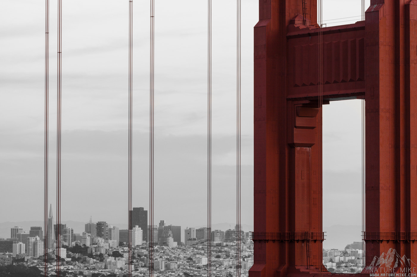 Canon EF 100-400mm F4.5-5.6L IS II USM sample photo. Looking through the golden gate photography