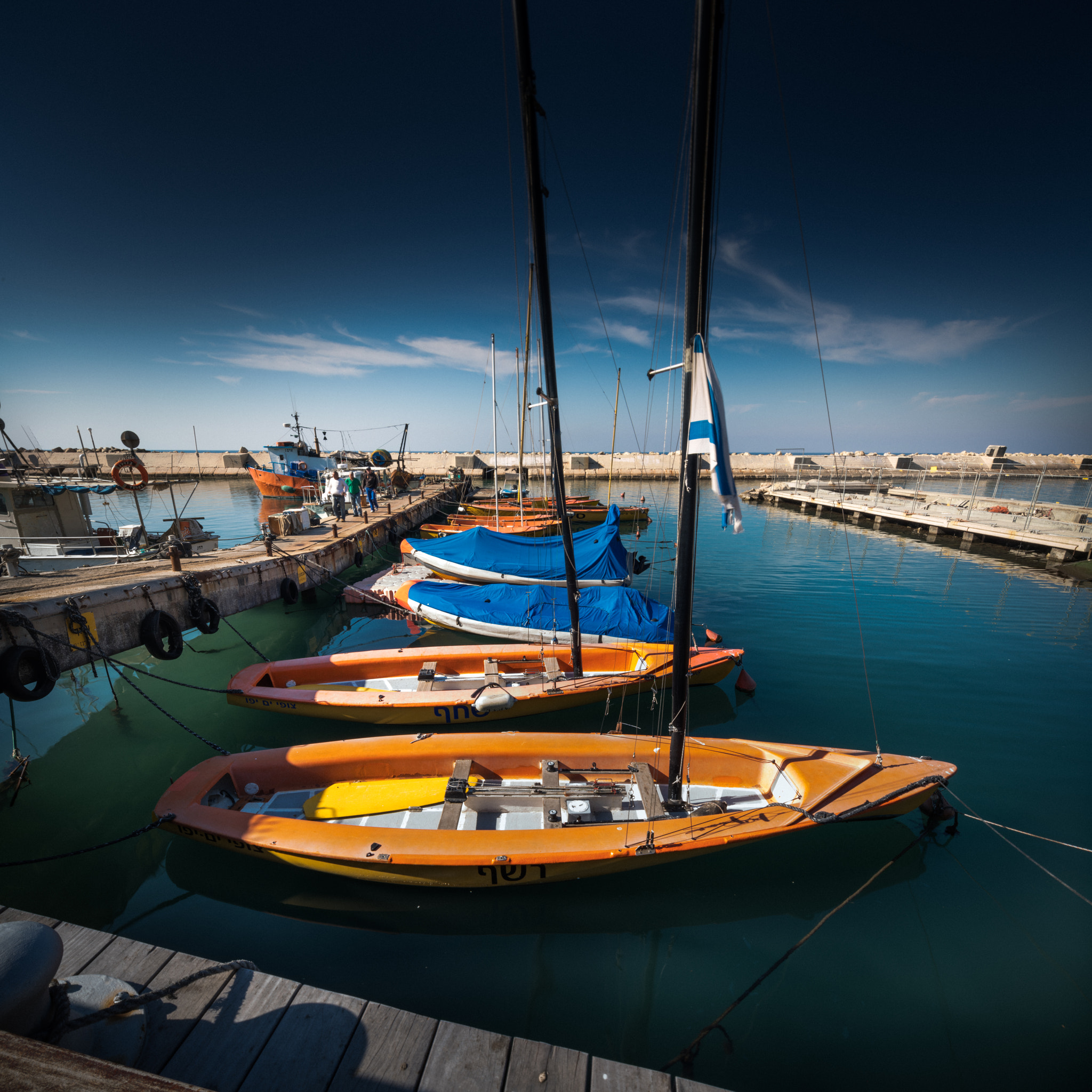 Canon TS-E 17mm F4L Tilt-Shift sample photo. Old jaffa port photography