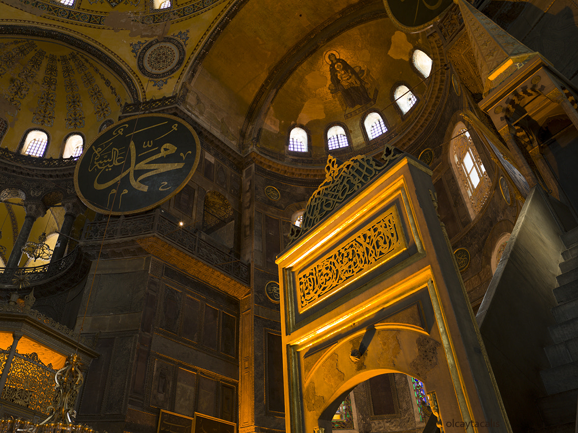 Hasselblad H5D-50 + HCD 24 sample photo. Ayasofya mihrap hts cekimleri photography