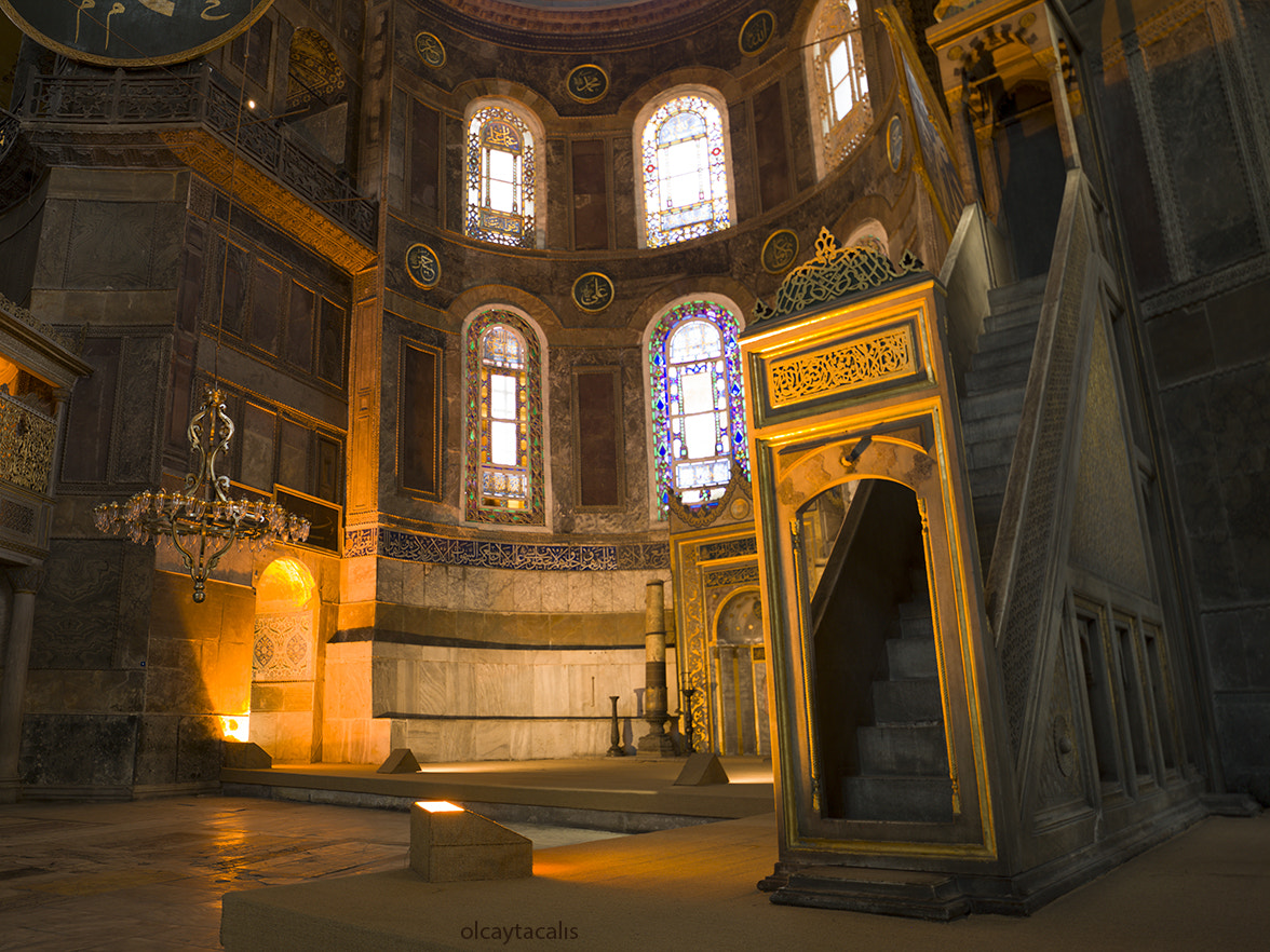 Hasselblad H5D-50 sample photo. Ayasofya mihrap hts cekimleri photography