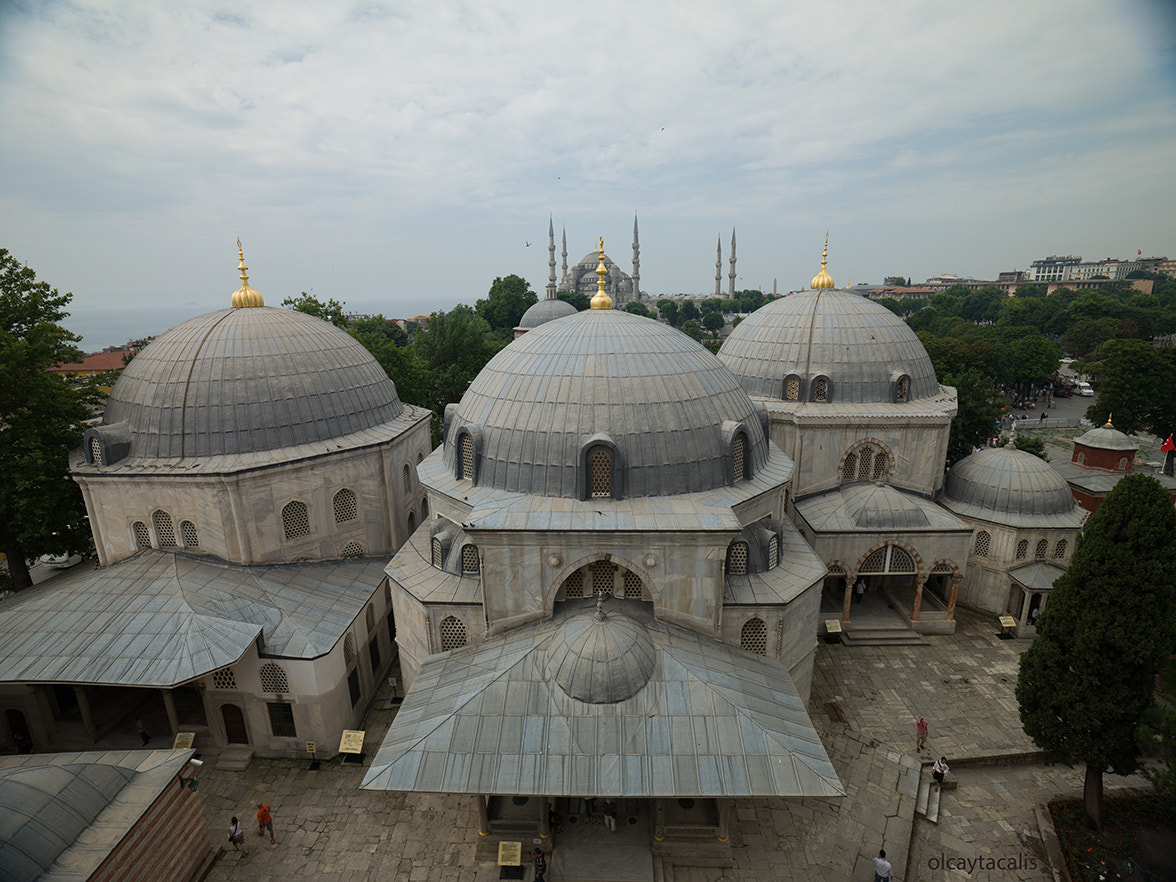 Hasselblad H5D-50 + HCD 24 sample photo. Ayasofya mozaik ve kubbeler photography