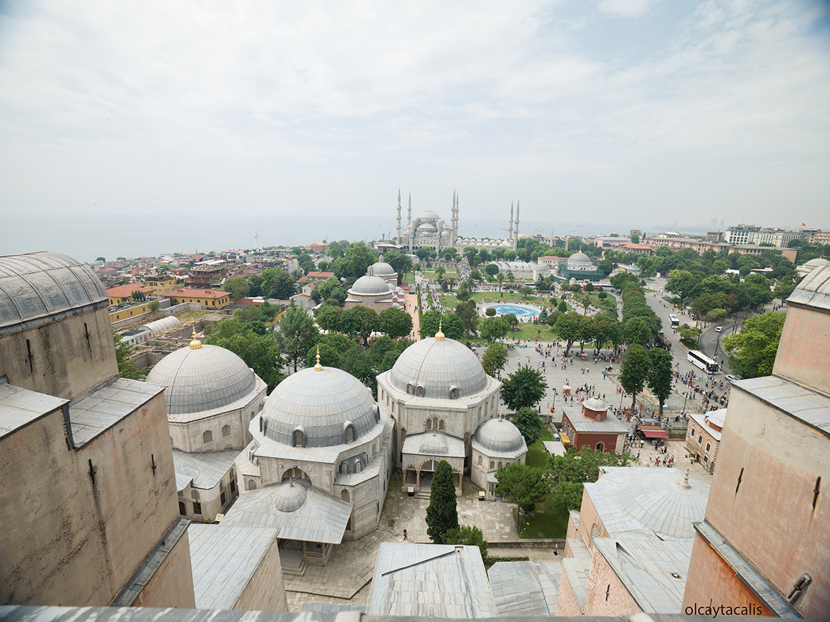 Hasselblad H5D-50 sample photo. Ayasofya mozaik ve kubbeler photography