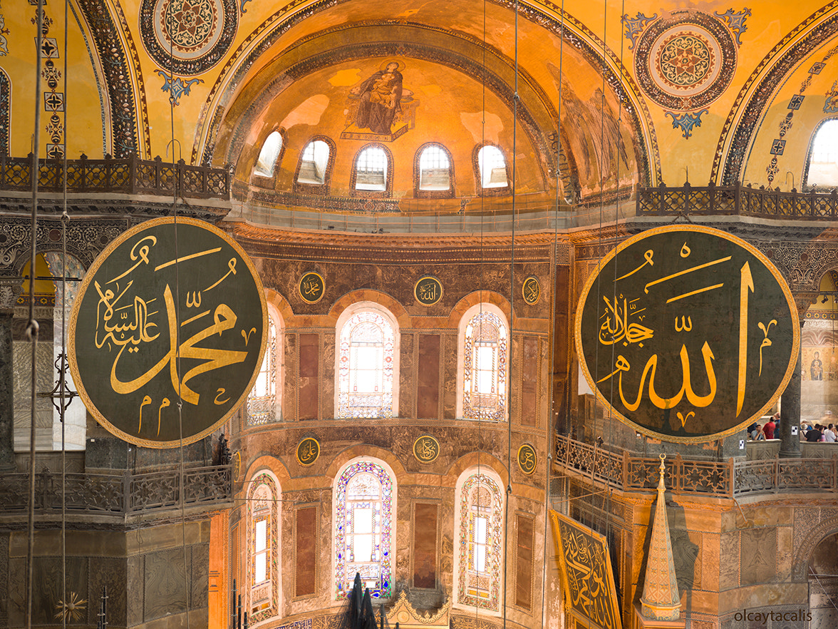 Hasselblad H5D-50 sample photo. Ayasofya mozaik ve kubbeler photography