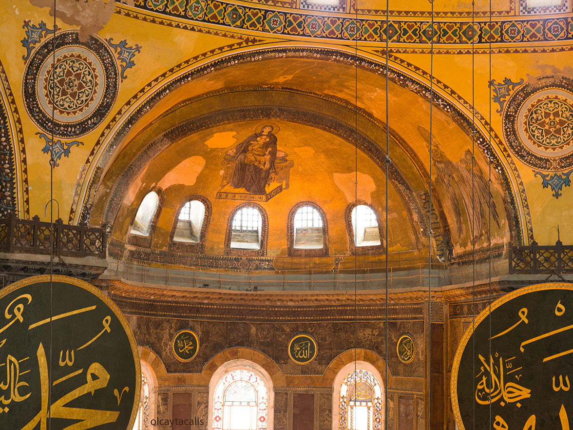 Hasselblad H5D-50 sample photo. Ayasofya mozaik ve kubbeler photography