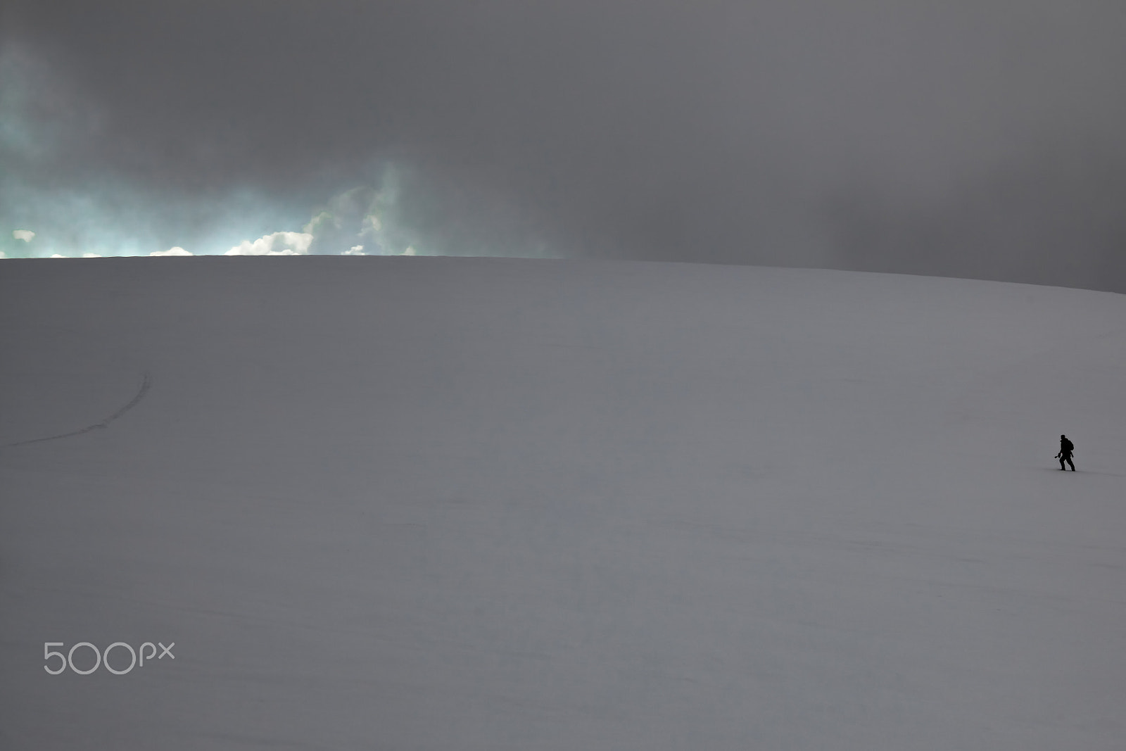 Canon EF 28-90mm f/4-5.6 sample photo. Lone climb photography