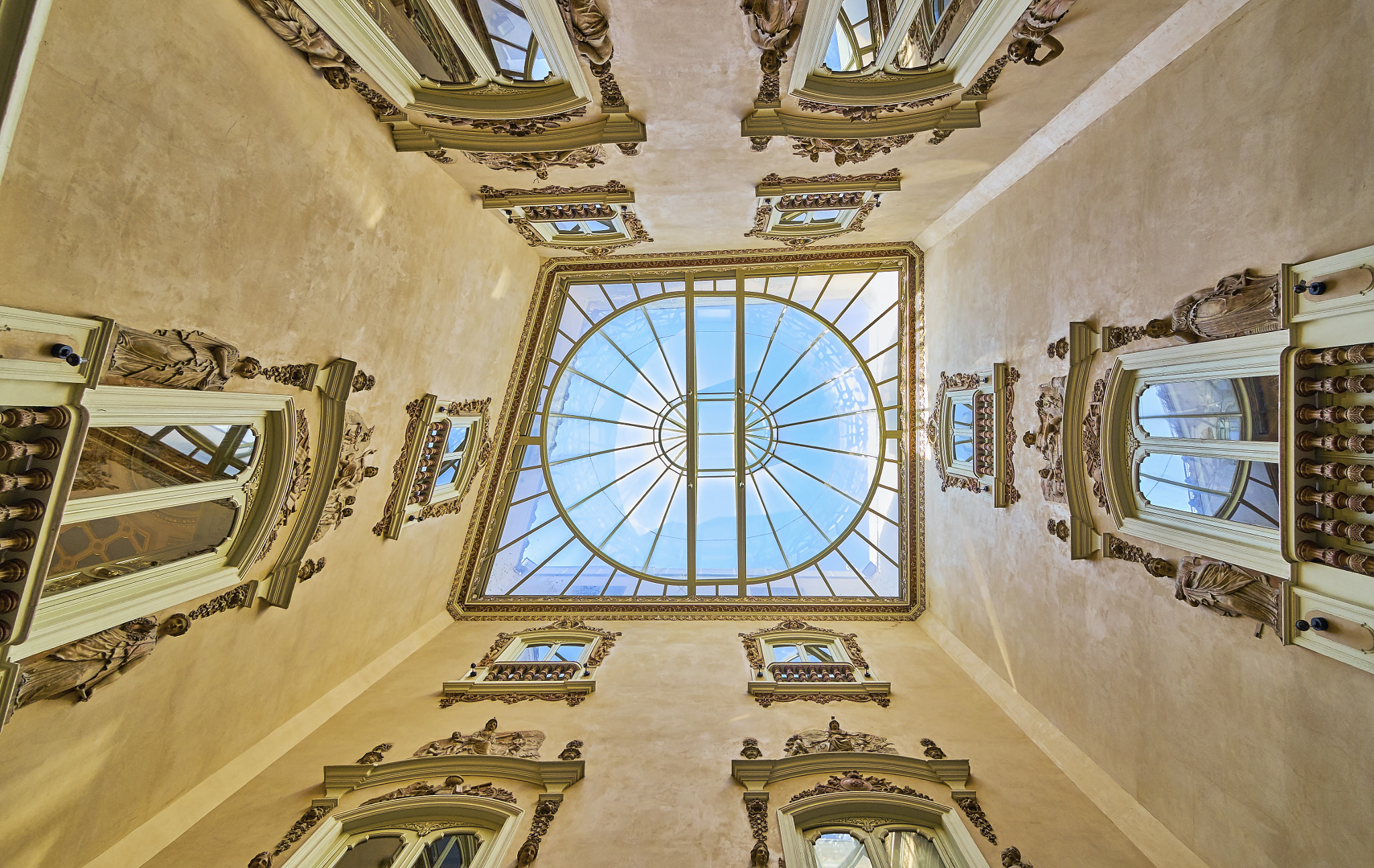 Fujifilm X-T1 + Tokina AT-X Pro 11-16mm F2.8 DX II sample photo. Patio de la fuente del palacio del marqués de dos aguas - valencia photography